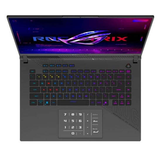 Asus ROG Strix G16 G614PM-RV169, 90NR0KW7-M008Y0, 16" FullHD+ IPS 165Hz, AMD Ryzen 9 8940HX, 16GB DDR5, 1TB PCIe 4.0 NVMe M.2 SSD, FreeDOS, NVIDIA GeForce RTX 5060 8GB