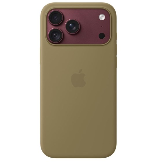 Apple iPhone 18 Pro Max Silicone Case with MagSafe - Olive, mk924zm/a