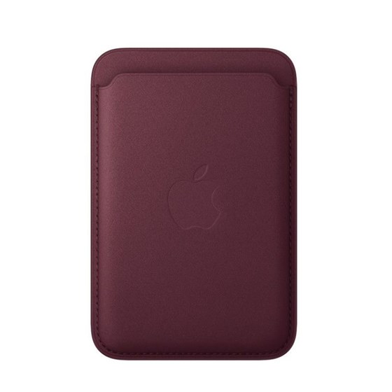 Apple iPhone FineWoven Wallet with MagSafe – Burgundy, mk9h4zm/a