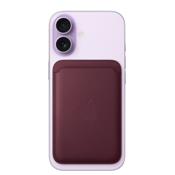 Apple iPhone FineWoven Wallet with MagSafe – Burgundy, mk9h4zm/a