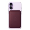 Apple iPhone FineWoven Wallet with MagSafe – Burgundy, mk9h4zm/a