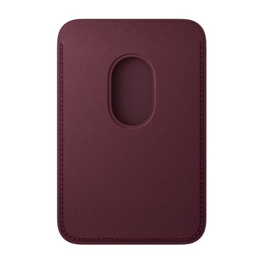 Apple iPhone FineWoven Wallet with MagSafe – Burgundy, mk9h4zm/a