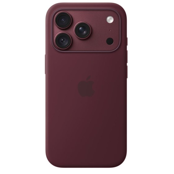 Apple iPhone 18 Pro Silicone Case with MagSafe - Burgundy, mk8u4zm/a