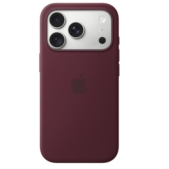 Apple iPhone 18 Pro Silicone Case with MagSafe - Burgundy, mk8u4zm/a