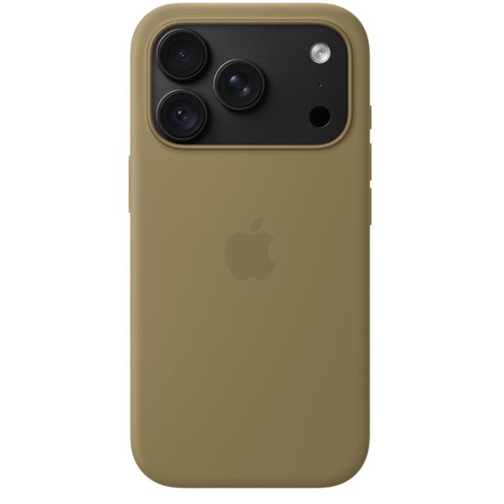 Apple iPhone 18 Pro Silicone Case with MagSafe - Olive, mk8v4zm/a