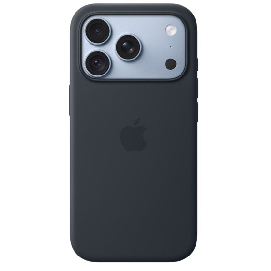 Apple iPhone 18 Pro Silicone Case with MagSafe - Navy Blue, mk8x4zm/a