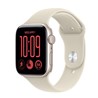 Apple Watch SE3 v2 GPS 40mm Starlight Aluminium Case with Sand Sport Band - S/M