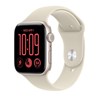 Apple Watch SE3 v2 Cellular 40mm Starlight Aluminium Case with Sand Sport Band - S/M