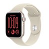 Apple Watch SE3 v2 Cellular 40mm Starlight Aluminium Case with Sand Sport Band - M/L