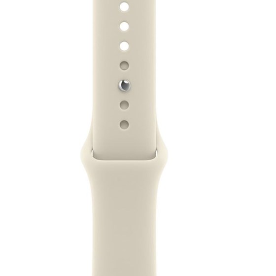 Apple Watch SE3 v2 Cellular 40mm Starlight Aluminium Case with Sand Sport Band - M/L
