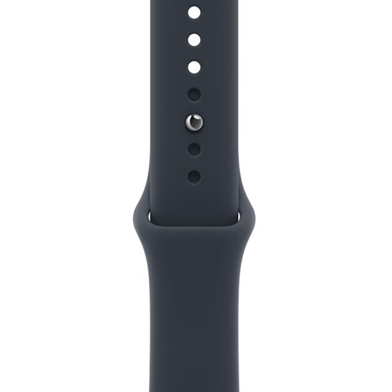 Apple Watch SE3 v2 Cellular 40mm Midnight Aluminium Case with Navy Blue Sport Band - S/M