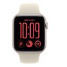Apple Watch SE3 v2 Cellular 44mm Starlight Aluminium Case with Sand Sport Band - M/L