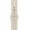 Apple Watch SE3 v2 Cellular 44mm Starlight Aluminium Case with Sand Sport Band - M/L