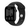 Apple Watch S12 GPS 42mm Black Aluminium Case with Black Sport Band - M/L