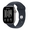 Apple Watch S12 GPS 46mm Space Grey Aluminium Case with Navy Blue Sport Band - S/M