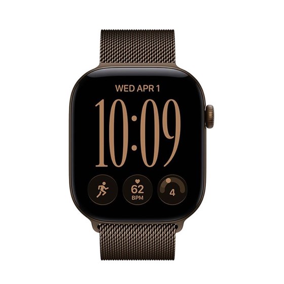 Apple Watch S12 GPS 42mm Dark Bronze Aluminium Case with Dark Bronze Milanese Loop