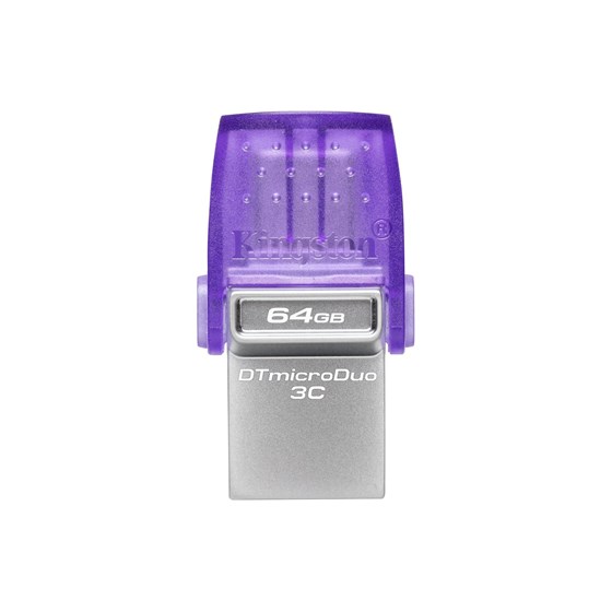 Memorija USB 3.2 Gen1 64GB DataTraveler microDuo 3C 200MB/s dual USB-A + USB-C, P/N: DTDUO3CG3/64GB