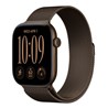 Apple Watch S12 GPS 46mm Dark Bronze Aluminium Case with Dark Bronze Milanese Loop - M/L