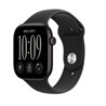 Apple Watch S12 Cellular 42mm Black Aluminium Case with Black Sport Band - S/M