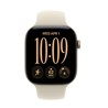 Apple Watch S12 Cellular 42mm Light Gold Aluminium Case with Sand Sport Band - S/M