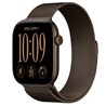 Apple Watch S12 Cellular 46mm Dark Bronze Aluminium Case with Dark Bronze Milanese Loop - S/M