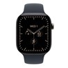 Apple Watch S12 Cellular 46mm Natural Titanium Case with Navy Blue Sport Band - S/M