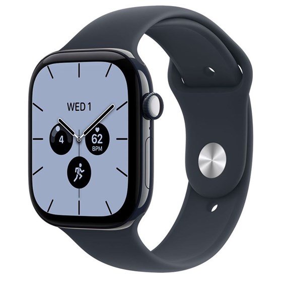 Apple Watch S12 Cellular 46mm Night Blue Ceramic Case with Navy Blue Sport Band - S/M