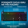 Tipkovnica Logitech G316 X 98 Crna