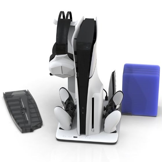 Stalak IMP TECH DLX MULTI-FUNCTION CHARGE STAND ORIGINAL/SLIM/PRO PS5