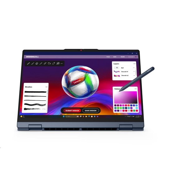 Lenovo IdeaPad 5 2u1, 83UL0037SC, 15.3" Touch 2.5K 165Hz OLED, Intel Core Ultra 5 322, 16GB, 512GB SSD, FreeDOS, Intel Graphics, + Lenovo Pen Gen 2, 36mj