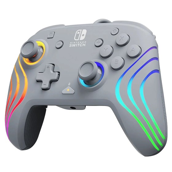 PDP SWITCH 2 & 1 AFTERGLOW WAVE WIRED CONTROLLER - GREY