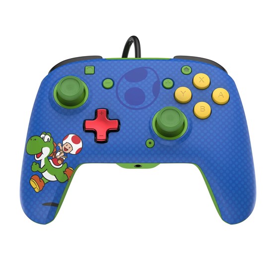 PDP SWITCH 2 & 1 REMATCH WIRED CONTROLLER - TOAD & YOSHI
