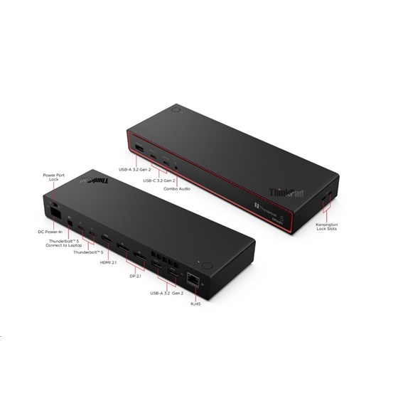 Docking station Lenovo ThinkPad Thunderbolt 5 Smart Dock 7500 Dock, PN: 40BA0265EU