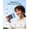 Anker Powerbank Nano 5.000mAh, 22.5W, Built-In USB-C, crni
