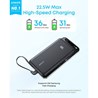 Anker Zolo Powerbank 10.000 mAh, 22.5W sa ugrađenim kablom USB-C, crni