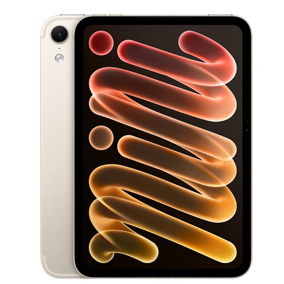 Apple iPad mini (A20 Pro) Cellular 128GB w standard glass - Starlight