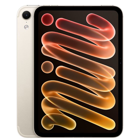 Apple iPad mini (A20 Pro) Cellular 512GB w nano-texture glass - Starlight