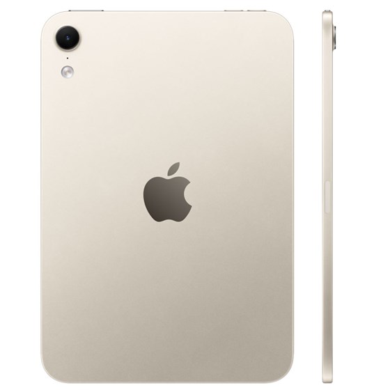 Apple iPad mini (A20 Pro) Wi-Fi 256GB w standard glass - Starlight