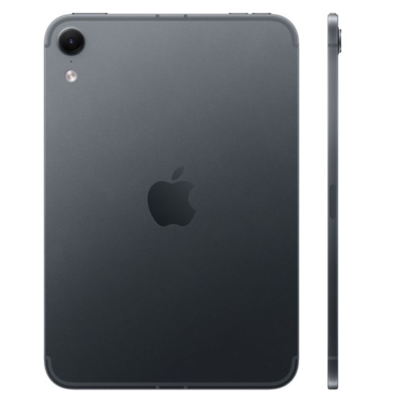 Apple iPad mini (A20 Pro) Cellular 256GB w nano-texture glass - Midnight
