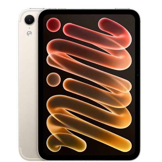 Apple iPad mini (A20 Pro) Cellular 256GB w nano-texture glass - Starlight