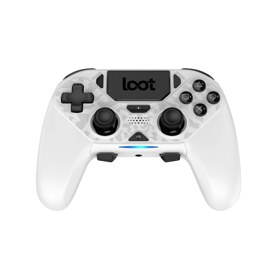 LOOT WIRELESS GAMING CONTROLLER PS4/SWITCH/PC/MOBILE - WHITE